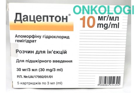 Дацептол р-р  д/ин 30мг/30мл